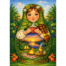 Русские сезоны. Матрешки. Август