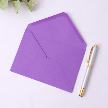 Dark Purple C6 Envelopes (Set of 4)