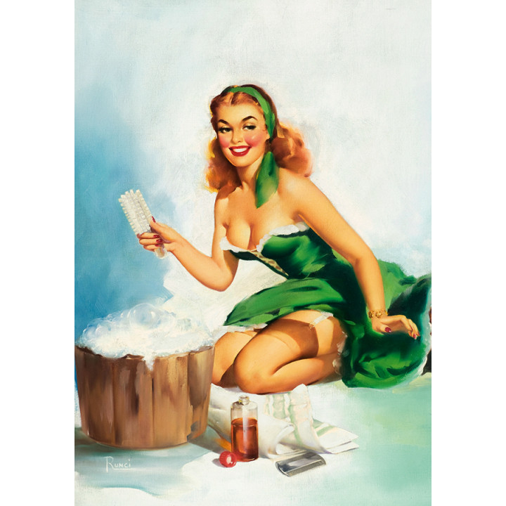 Pin Up. Стирка