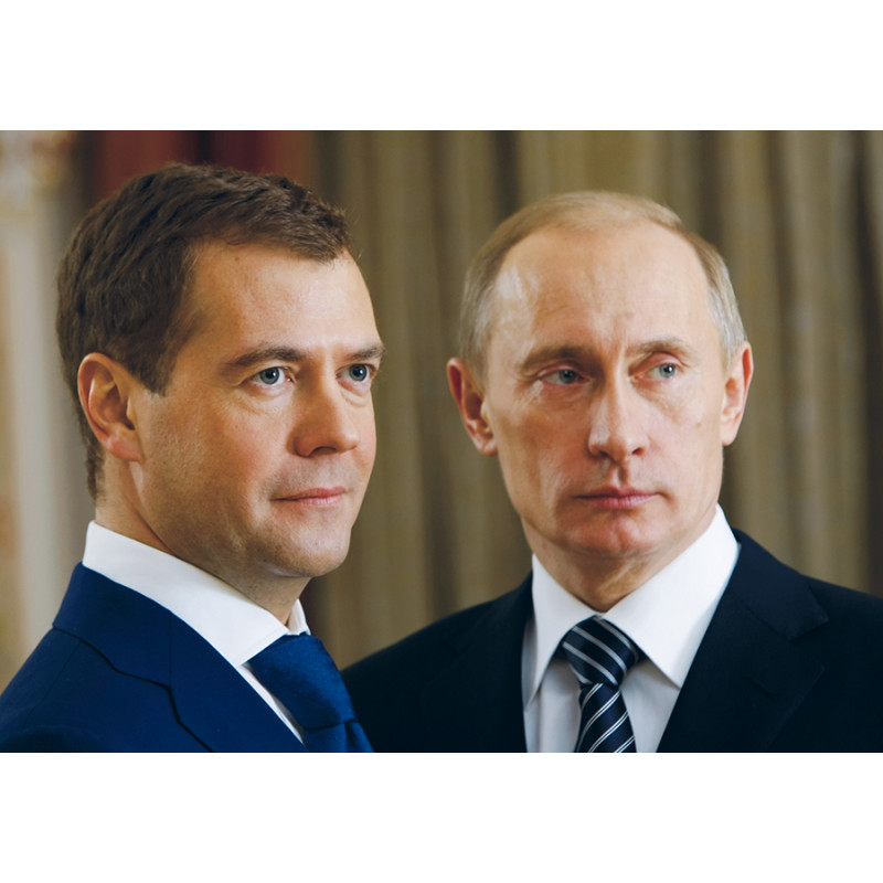 Putin and Medvedev