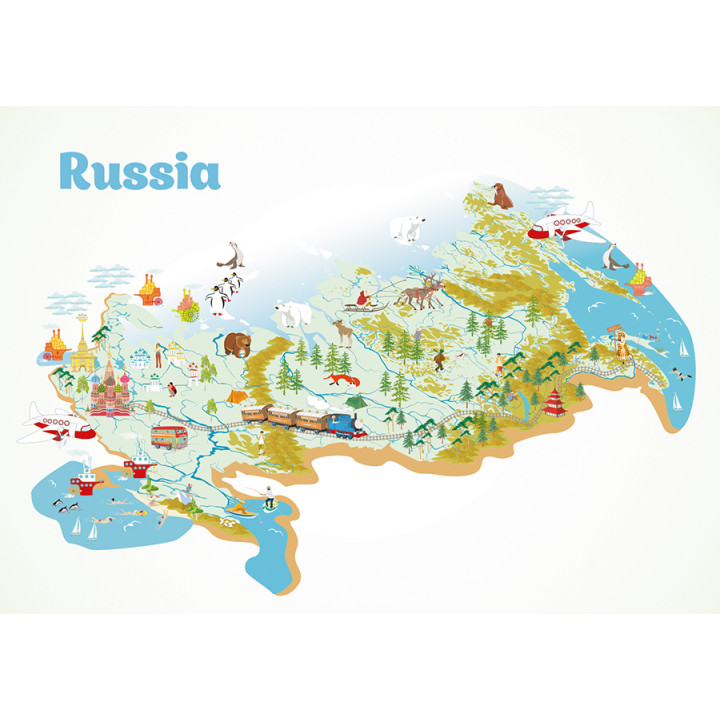 Map. Russia