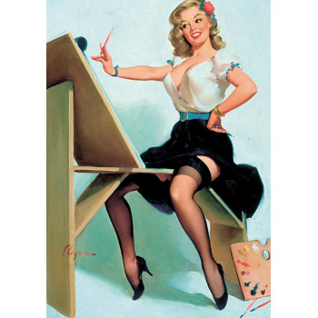 Pin Up. Artist.