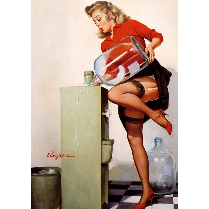 Pin Up. Вода