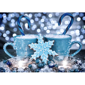 Blue cups