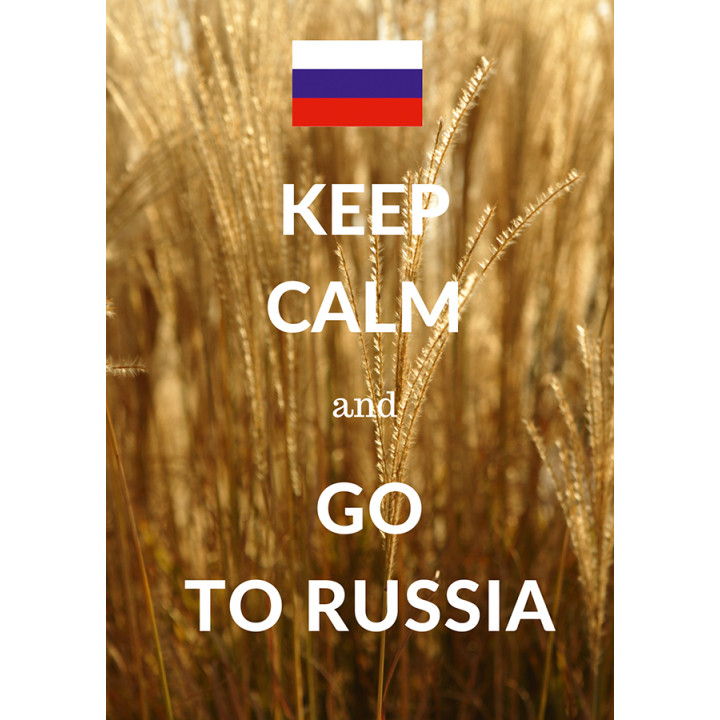 Keep calm and go to Russia