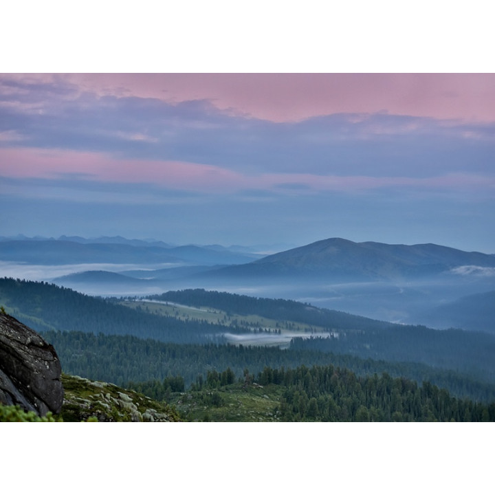 Рассвет в парке Ергаки, Саянские горы
