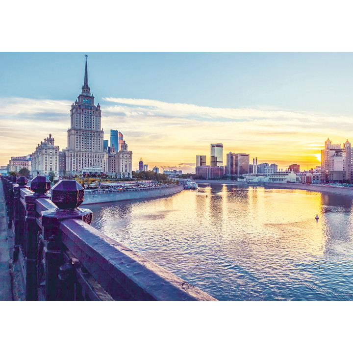 Москва на закате