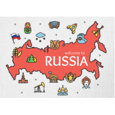 Карта России Welcome