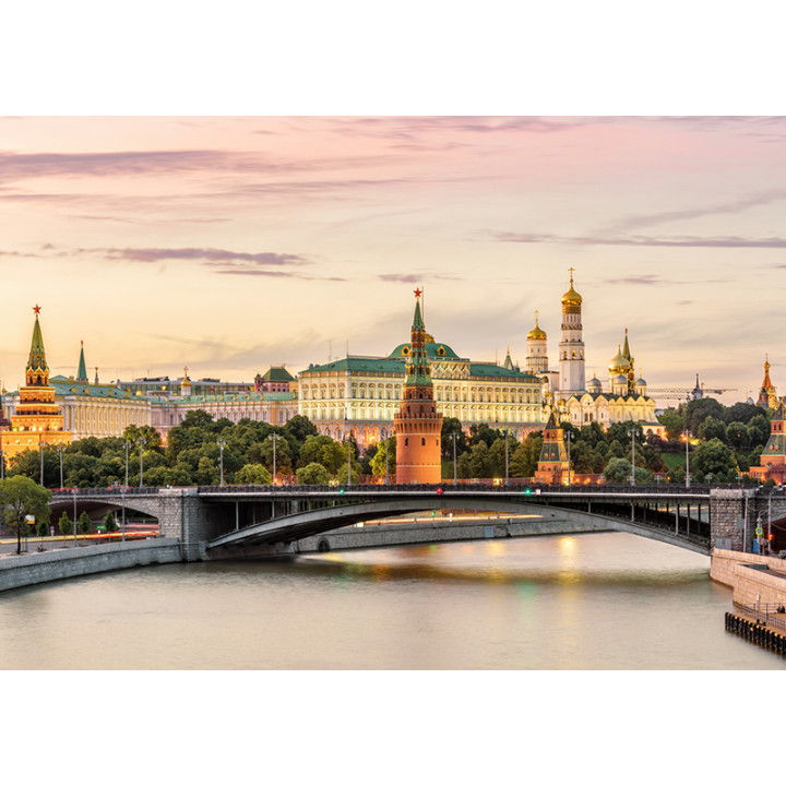 Вечерняя заря. Москва