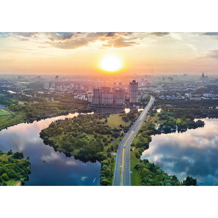Вид на Строгино, Москва