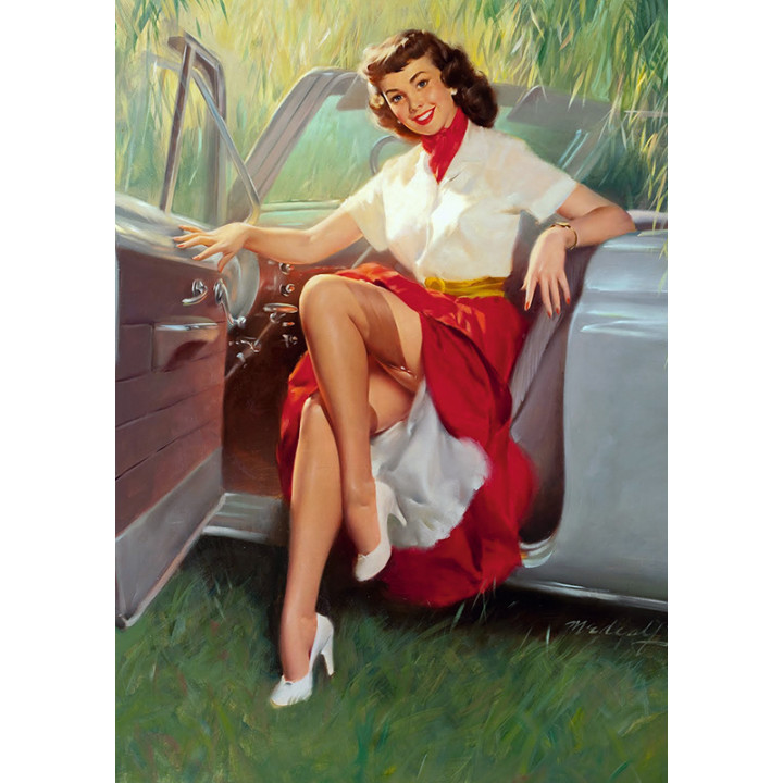 Pin Up. Машина