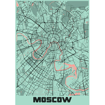Карта Москвы