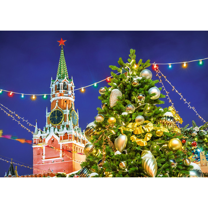 Christmas next to Kremlin