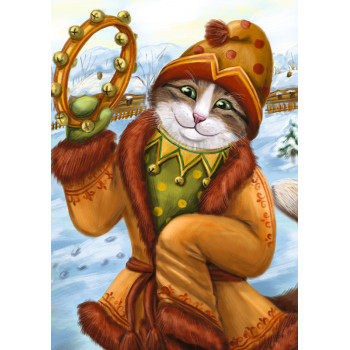 Кот-скоморох