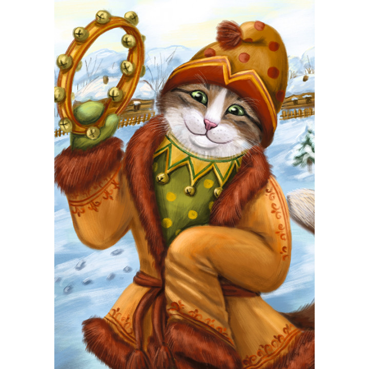 Кот-скоморох