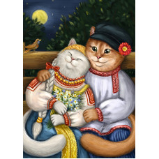 Cats in love