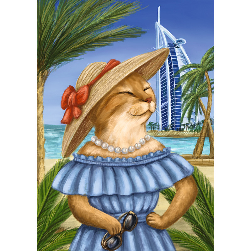 Cat in Dubai