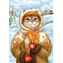 Кошка с леденцом