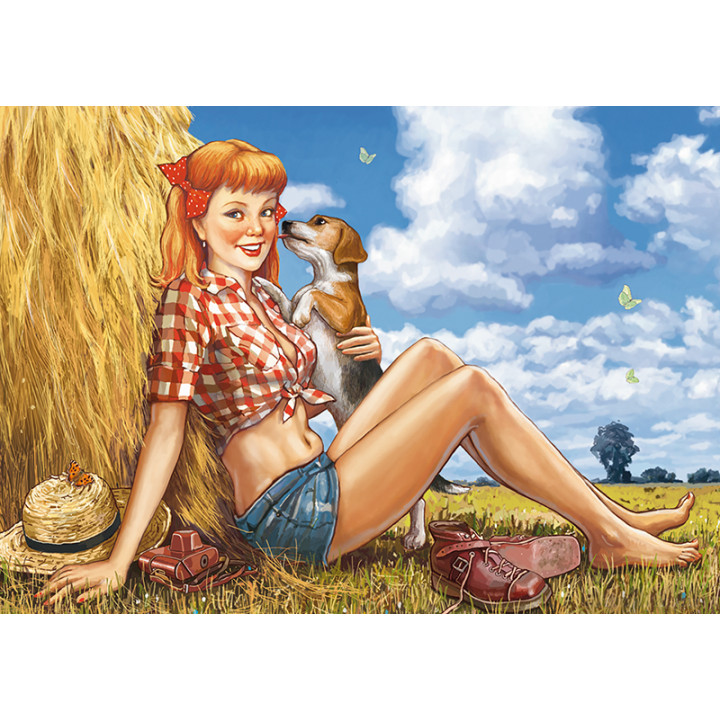 Современный Pin Up. Август