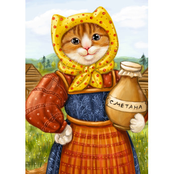 Кошечка со сметаной