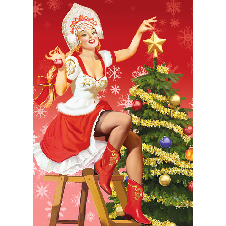Новогодний Pin Up