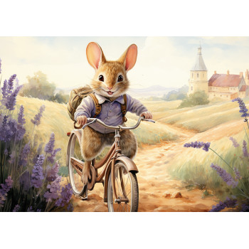 Mouse stories. Cycling