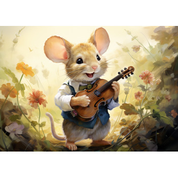 Mouse stories. Musician