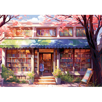 Book Shop. Spring