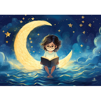 Girl and the Moon