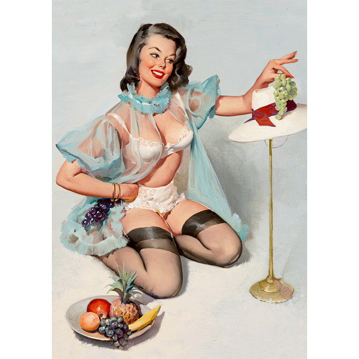 Pin Up. Фрукты