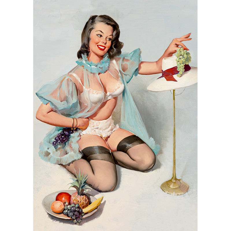 Pin Up. Фрукты