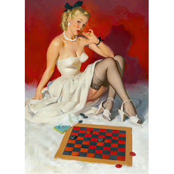 Pin Up. Checkers