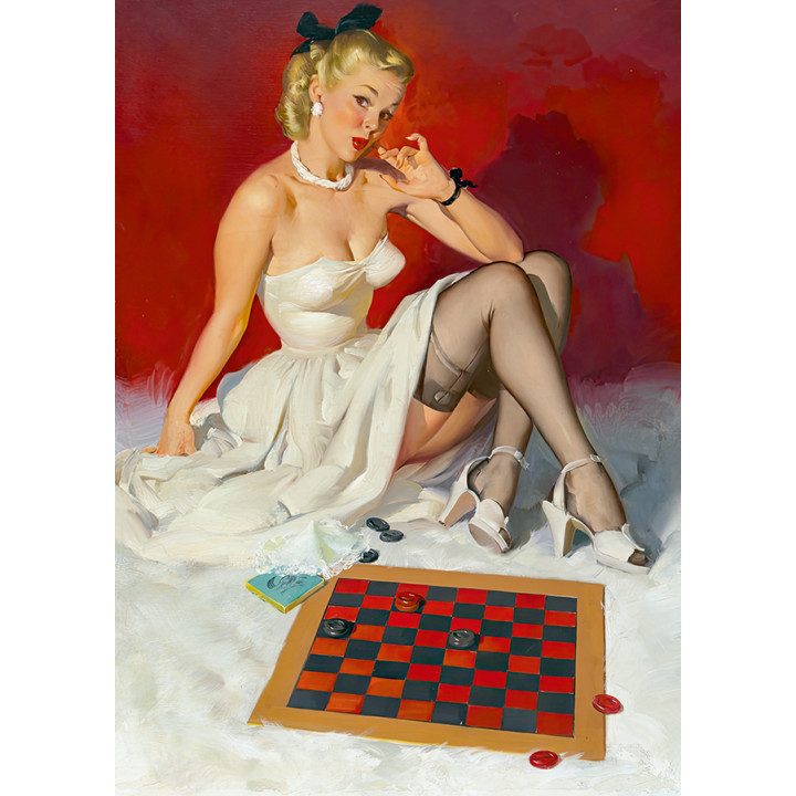 Pin Up. Checkers