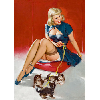 Pin Up. Kittens