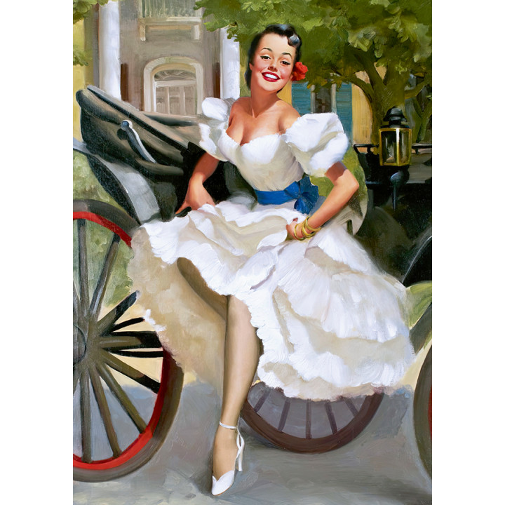 Pin Up. Карета