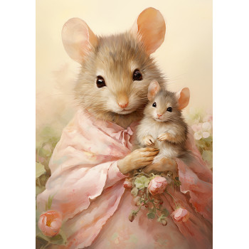 Mouse stories. Mother's love