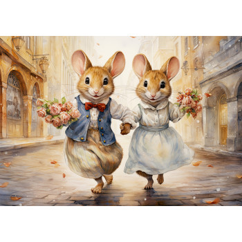 Mouse stories. In the city