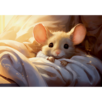Mouse Stories. In Bed