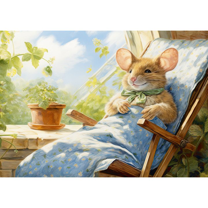 Mouse stories. Sunny day