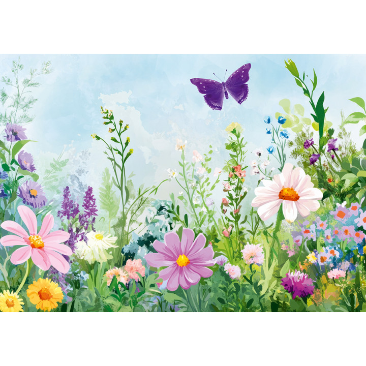 Flowers in the field
