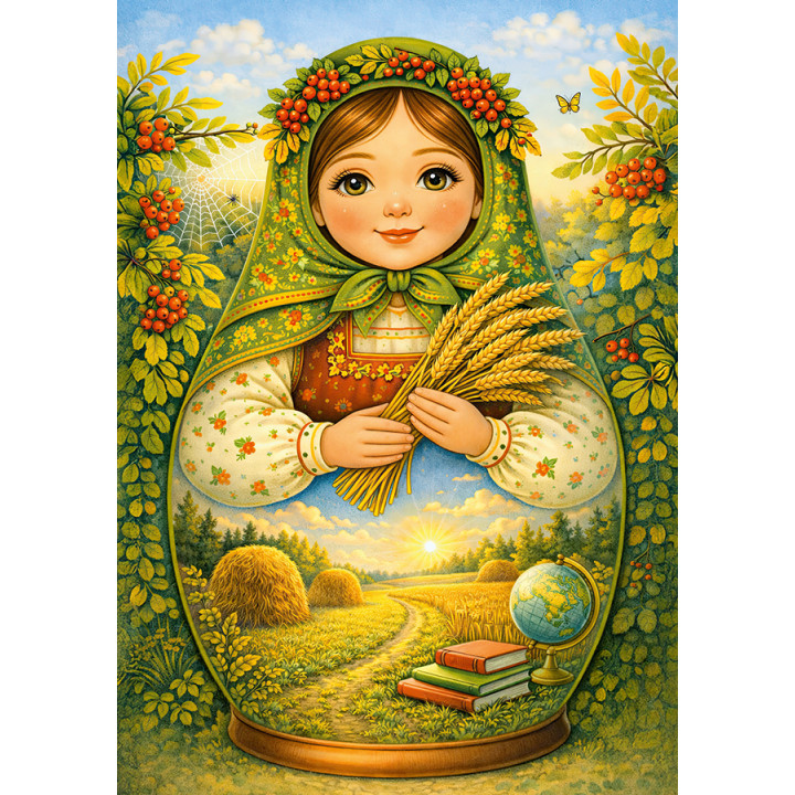 Русские сезоны. Матрешки. Сентябрь