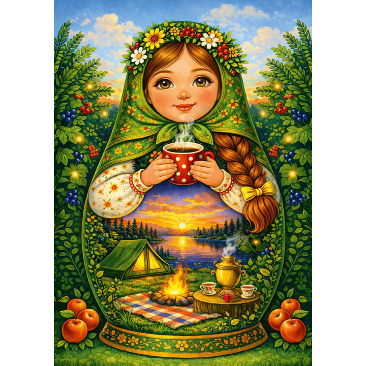 Русские сезоны. Матрешки. Август