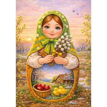 Русские сезоны. Матрешки. Апрель