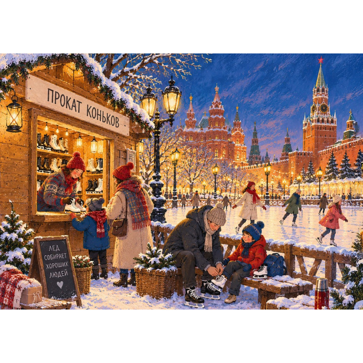 Прокат коньков