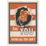 World War II posters (32 postcards, 14*10 cm)