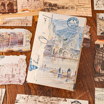Letters from the past (30 postcards, 14.3*9.3 cm)