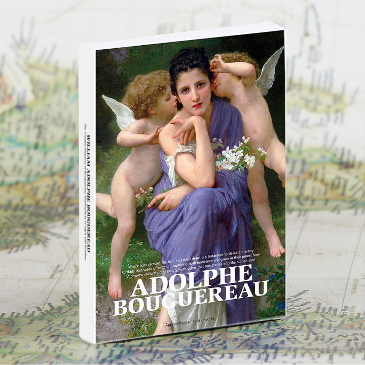 Adolphe Bouguereau (30 postcards, 14.2*10.2 cm)