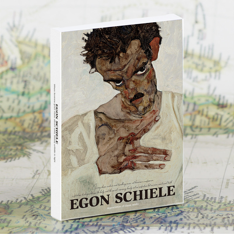 Egon Schiele (30 postcards, 14.2*10.2 cm)
