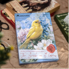 Birds and Flowers (30 postcards, 14.2*10 cm)