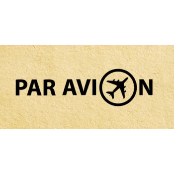 Штамп Par avion #1 (20*45 мм)
